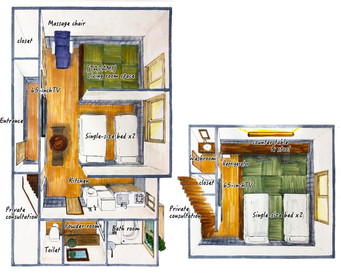 Kunugi Relaxation With 4 Modern Chalet *